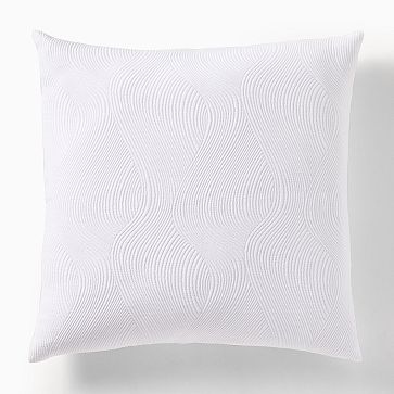 Wavy Jacquard Euro Shams