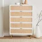 Ida Woven 5-Drawer Dresser (36")