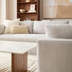 Marin Skirted Slipcover 3-Piece L-Shaped Sectional (114")