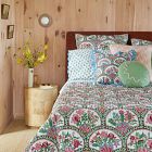 Mushroom Reversible Quilt &amp; Shams