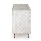 Round Cut Media Console (82")