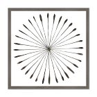 Watercolor Burst Framed Wall Art