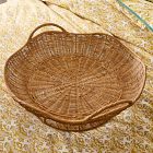 Curved Wicker Tray