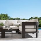 Caldera Aluminum Outdoor 4-Piece L-Shaped Sectional (129")