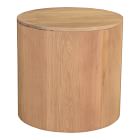 Edgar Round Nightstand (19")