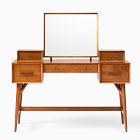 Mid-Century Vanity Desk Set (52")