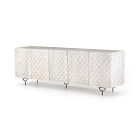 Round Cut Media Console (82")