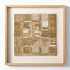 Pixelated Embroidery Wall Art