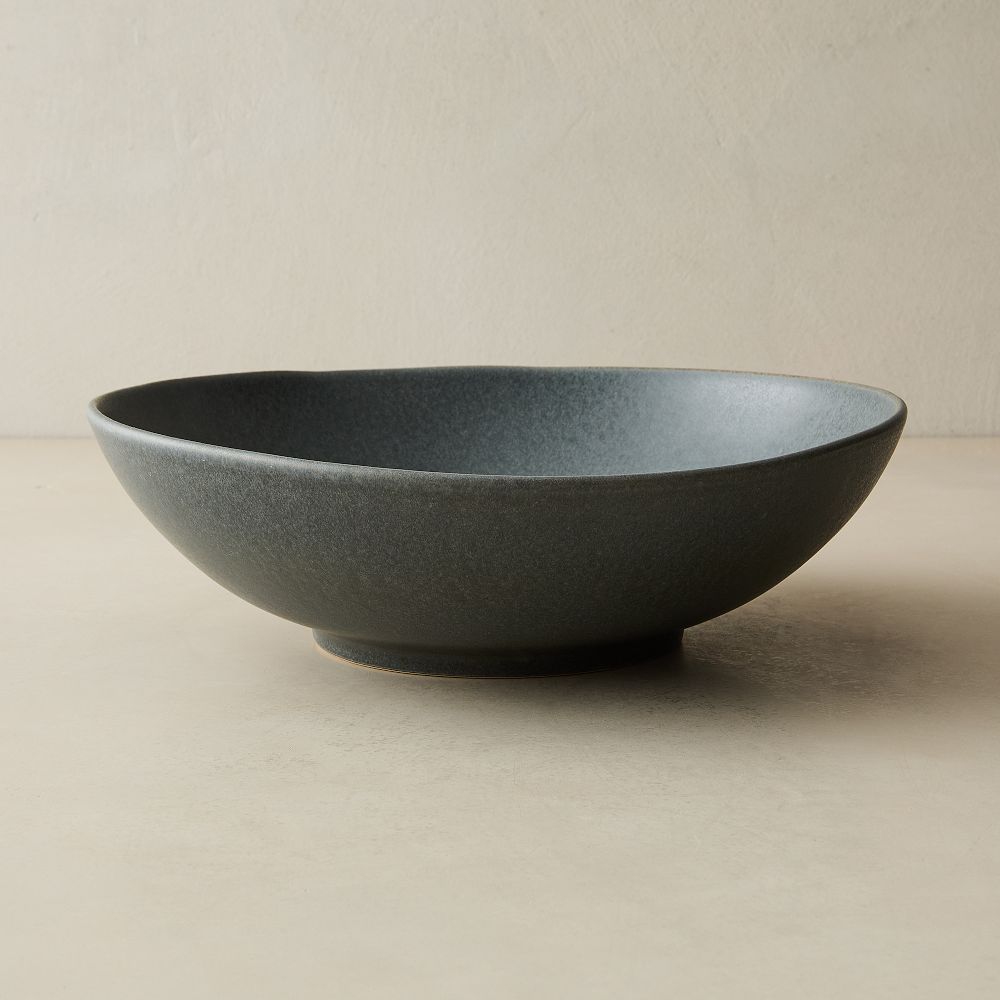 Kanto Stoneware Serving Bowls - Serve Bowl, Ceramic, Arctic Blue