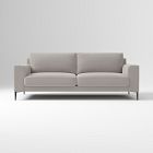 Open Box: Harper Sofa (86") - Performance Velvet Silver, Dark Bronze