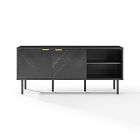 Crosley Brody Record Storage Sideboard (54")