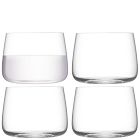 Metropolitan Stemless Wine Glasses (Set of 4)