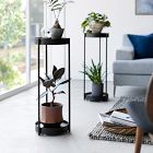 Yamazaki Two-Tier Rolling Plant Stand