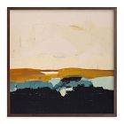 Yellow Seascape Framed Wall Art by Minted for West Elm