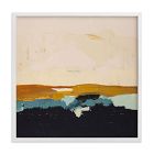 Yellow Seascape Framed Wall Art by Minted for West Elm