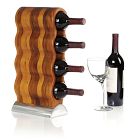 Nambe Curvo Wine Rack