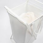 Yamazaki Laundry Hamper w/ Cotton Liner