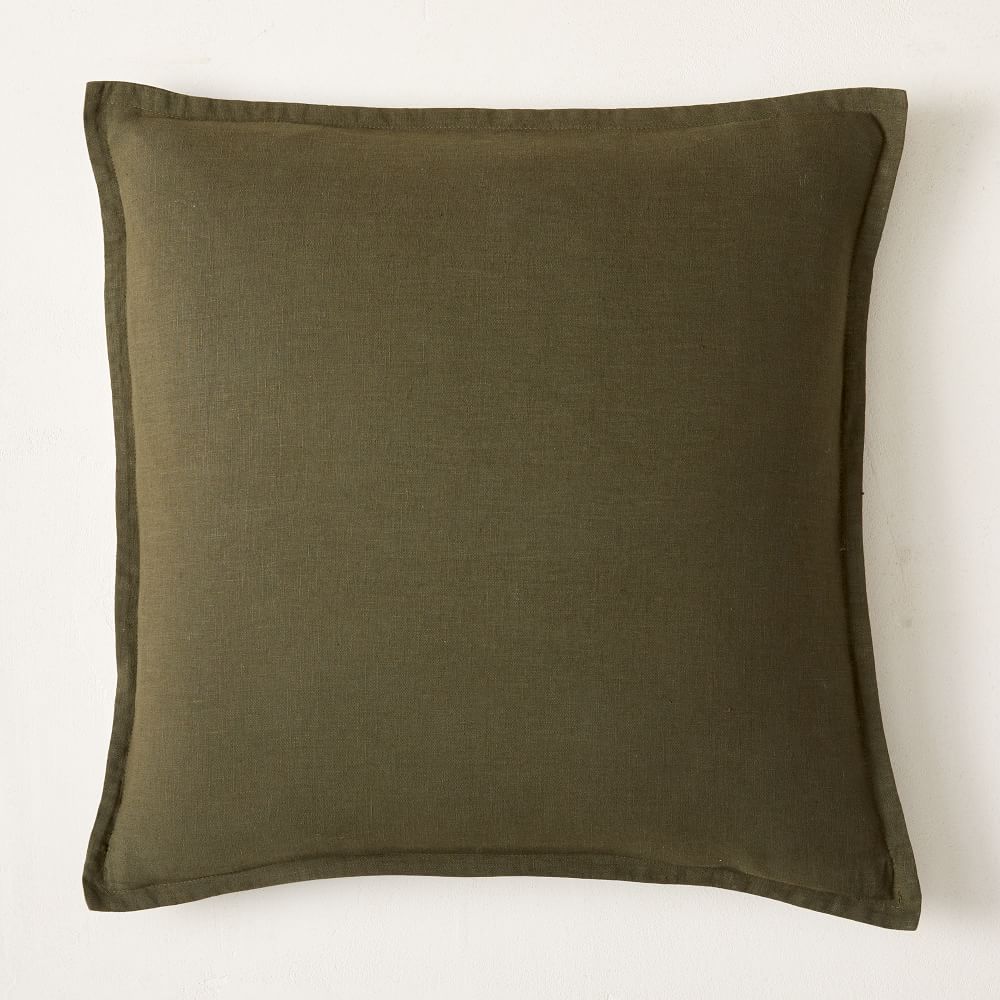 European Flax Linen Pillow Cover