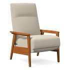 Open Box: Showwood Recliner, Poly, Deco Weave, Sand, Pecan
