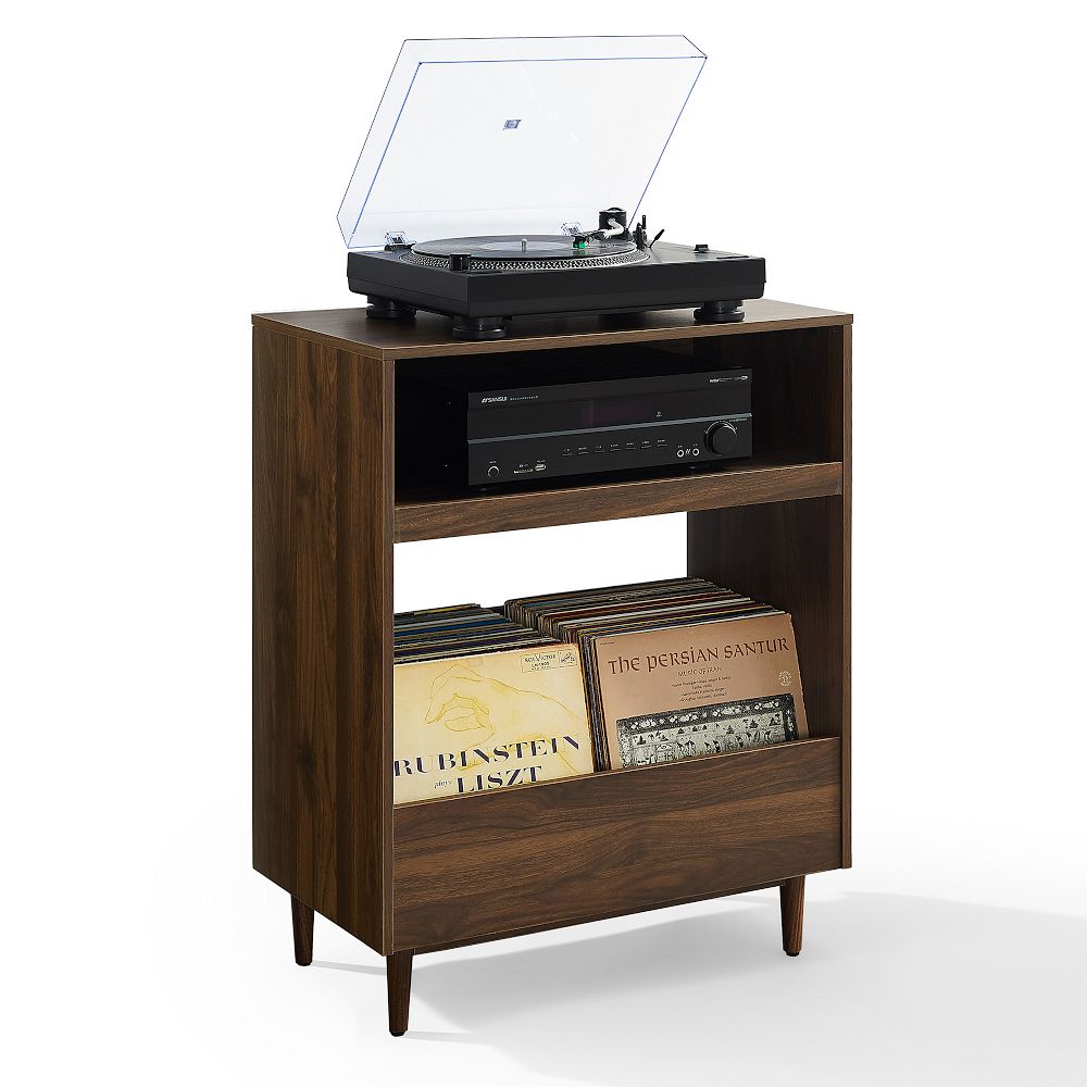 Crosley Liam Record Player Stand - Walnut