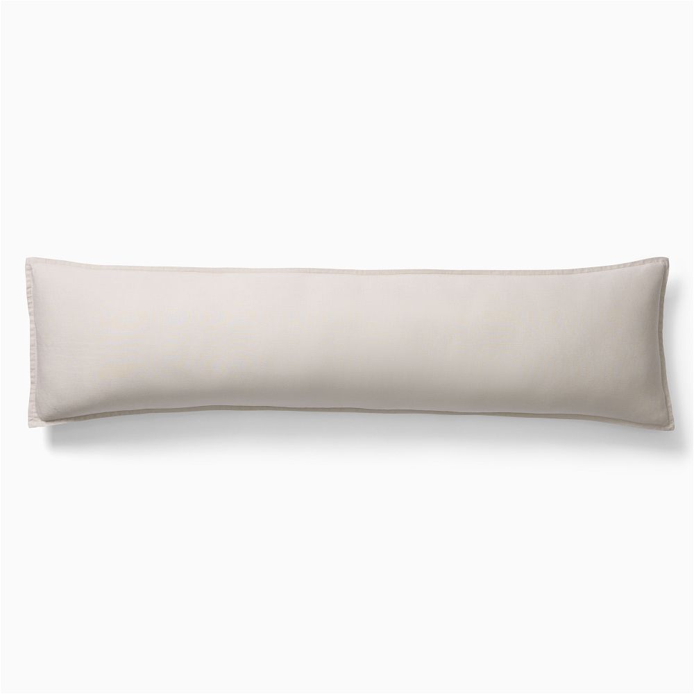 Lumbar Pillow Cover + Down Alt Insert | Frost Gray