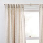 Open Box: Dash Jacquard Curtain, Birch, 48"x96"