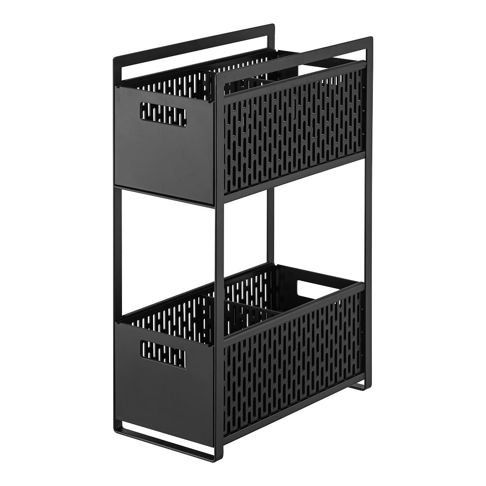 Yamazaki Two-Tier Cabinet Storage Basket