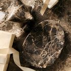 Dark Emperador Marble Tray &amp; Decor Gift Set