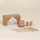 Coco Village Wooden Dinnerware Playset