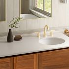Parquet Double Bathroom Vanity (60")