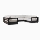 Telluride Aluminum Outdoor 6-Piece U-Shaped Sectional (149")