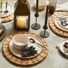 Modern Melamine Outdoor Dinnerware (Set of 16)