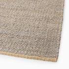 Angled Modern Form Jute Rug