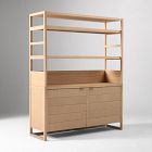 Kody Woven Kitchen Hutch