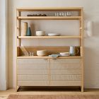 Kody Woven Kitchen Hutch