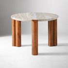 Lorraine Marble Side Table (24")