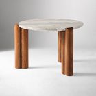 Lorraine Marble Side Table (24")