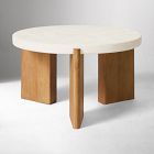 Cassian Concrete Top Nesting Coffee Tables (24"&ndash;36")