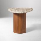 Alora Marble Side Table (22")