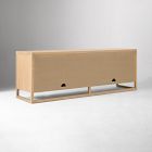 Kody Wood & Paper Cord Media Console (72")