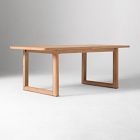 Davies Extendable Wood &amp; Metal Dining Table (78"&ndash;98")