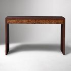 Roan Lacquer &amp; Burl Console Table (48")