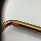 Open Box: Alden Counter Stool (26") - Natural/Brass