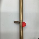 Open Box: Alden Counter Stool (26") - Natural/Brass