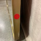 Open Box: Streamline Metal Wide Arch Mantel Mirror - Antique Brass