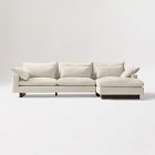 Harmony Extra Deep 2-Piece Chaise Sectional (112"&ndash;128")