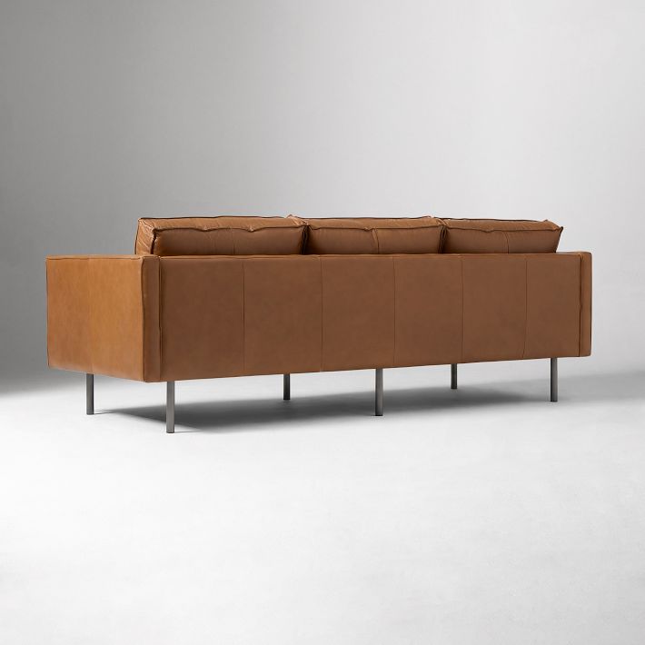Axel Leather Sofa (76
