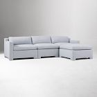 Florent 4-Piece Ottoman Sectional (107.5")