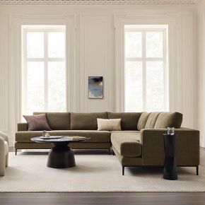 Landon 3-Piece L-Shaped Sectional Sofa | West Elm