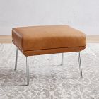 Austin Leather Ottoman